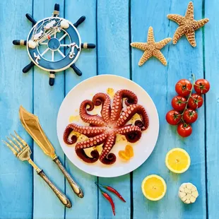 Grilled Portuguese Octopus