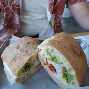 Turkey Pesto Sandwich