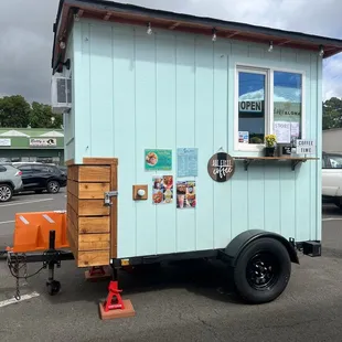 a mobile coffee shop