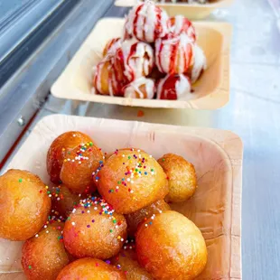 a variety of doughnuts