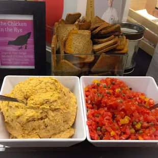 Chicken Spread created for Inkwood Books&apos; Literary Dinner - 02.21.2015