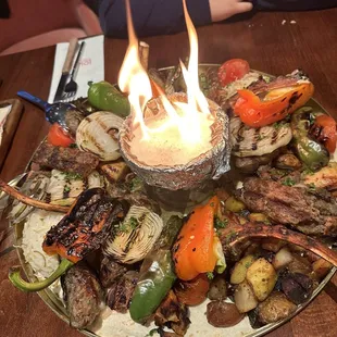 Mix grill.