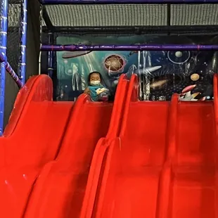 The big red slide