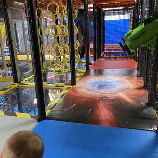 Second story of the play tower