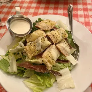 Caesar with anchovies