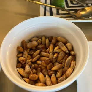 Fried corn kernels - better than popcorn!