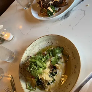 Kimchi Flank Steak + Pork Piccata