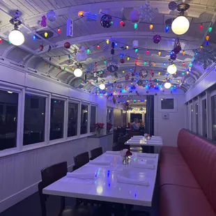 Perfect festive ambiance.