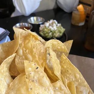 House made tortilla chips