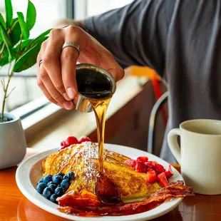 Challah French Toast Breakfast