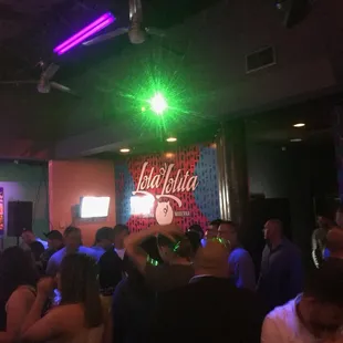 people dancing at a party