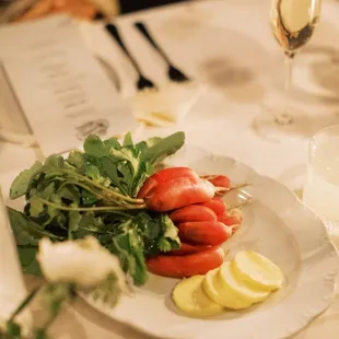 Radishes and Butter.