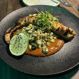 grilled fish, grilled seafood, food, fish, seafood