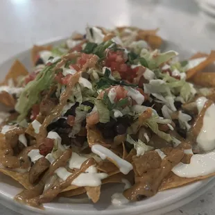 Chicken nachos