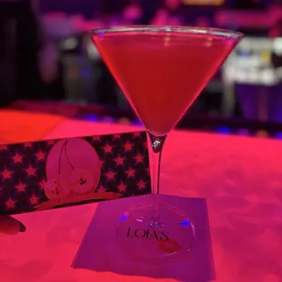 From the top make it drop martini