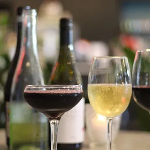 Unique wine list and wine flight&apos;s on Wednesday nights!
