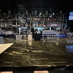 Bar area