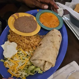 Lola's Steak Burrito