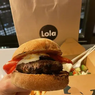 Lamb Burger