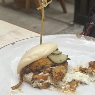 Chicken Gyro Bao Buns