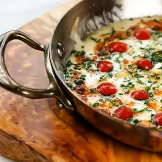 Dinner Saganaki Fondue