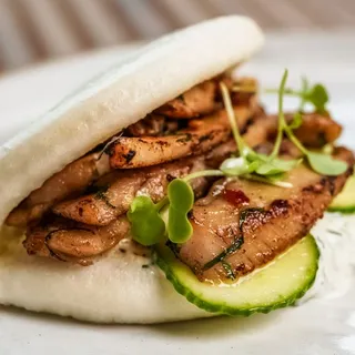 Chicken Gyro Bao Buns