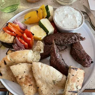 Dinner Impossible Meat Kebabs