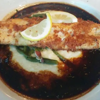 Pecan Crusted Trout Fillet**