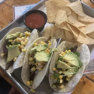 Portobello mushroom tacos