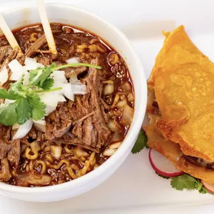 Ramen &amp; Quesa-Tacos