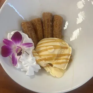 Churro Sundae
