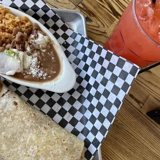 Bean & Cheese Burrito a la carta