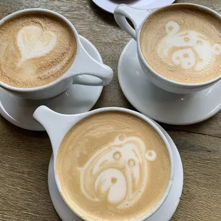 Our coffees, so yummy