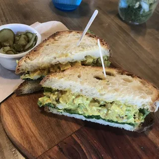 Curried Cashew Chicken Sandwich