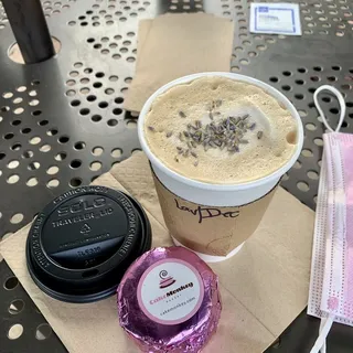 Hot Lavender Latte