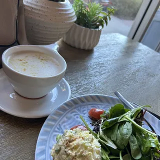 Hot Turmeric Chai Latte