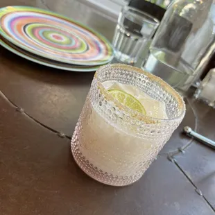 Key lime pie Margarita! So flavorful.
