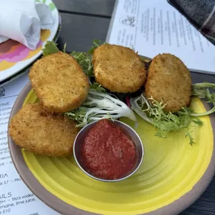 Pan Seared Fresh Mozzarella - best in town!!!