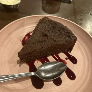 Flourless cake. It&apos;s a MUST.