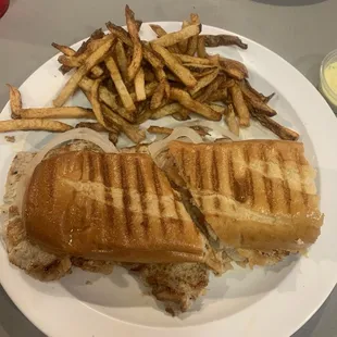 Pan con Bistec - Pork Steak Sandwich
