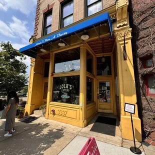 Outside entrance