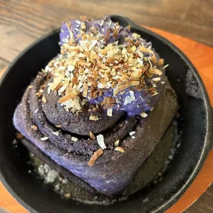 Ube Cinnamon Roll