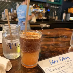 Espresso tonic