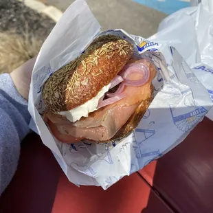 Rosemary Bagel