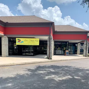 From the parking lot