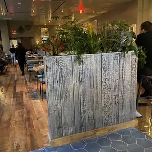 Dining area from entrance