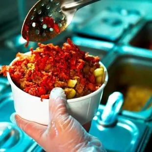 Lola's smothered fries!!!