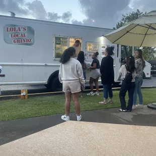 Food truck at church