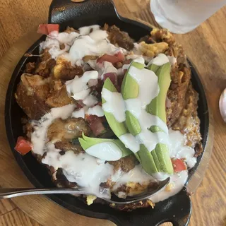 Vegan Soyrizo and Egg Scramble