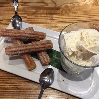 Churros & Ice Cream